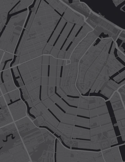 Amsterdam canal map